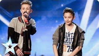 Bars & Melody - Simon Cowell se neudržel a zmáčkl zlatý tlačítko (Británie má talent 2014)