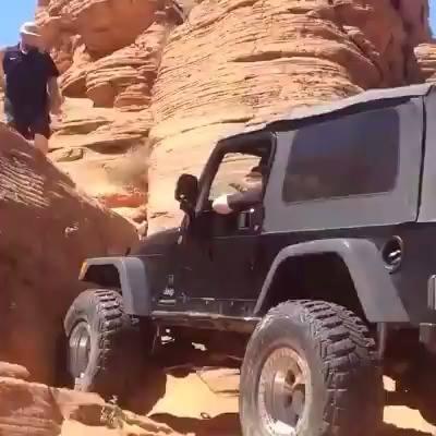 Jeep nezná překážky